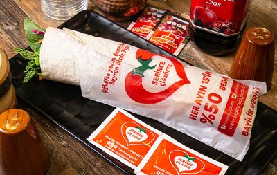 Doritoslu Çiğ Köfte Dürüm