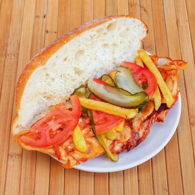 Yarım Ekmek Arası Tavuk Döner (80 gr.)