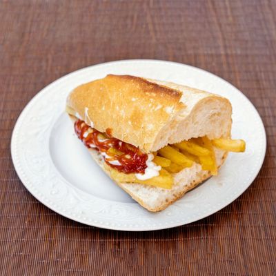 Sandviç Yarım Ekmek Arası Patso
