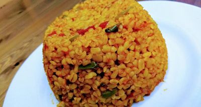 Sebzeli Salçalı Bulgur Pilavı
