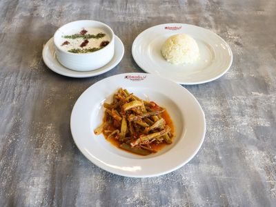 Taze Fasulye Yarım Porsiyon Menü