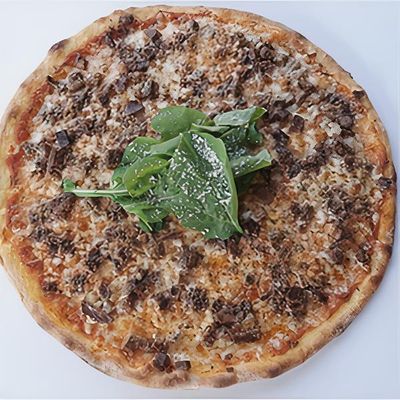 Kavurmalı Pizza (Orta)
