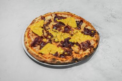 Füme Kaburga & Cheddar Pizza (Büyük)