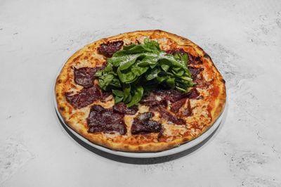 Füme Kaburgalı Pizza (Büyük)