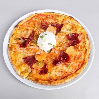 Pastırma & Tatlı Patates Pizza (Büyük)