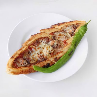 Kıymalı Kaşarlı Cantık Pide