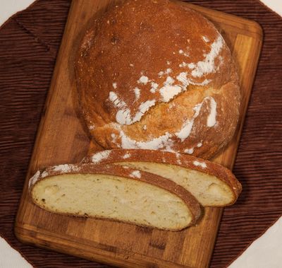 Ekşi Mayalı Sarı Buğday Ekmeği