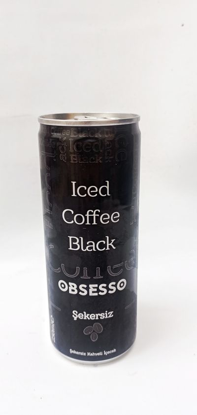 Obsesso Iced Coffee Black Şekersiz (25 cl.)