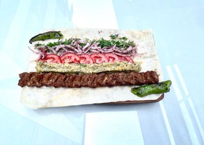 Köz Patlıcanlı Dürüm