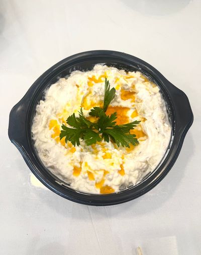 Köz Patlıcan Yoğurtlu