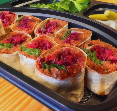 Çiğ Köfte Roll