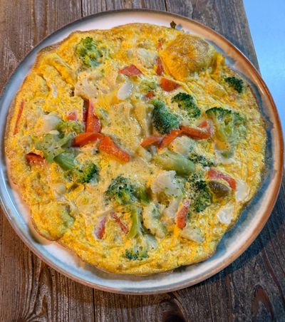 Sebzeli Omlet Tabağı