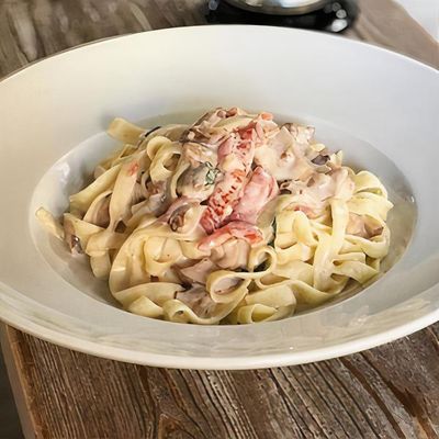 Porçini Mantarlı Fettuccine