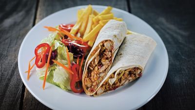 Sebzeli Tavuk Dürüm