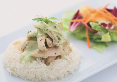 Fesleğenli Tavuklu Pilav