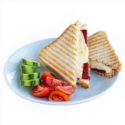 Sucuklu Kaşarlı Tost