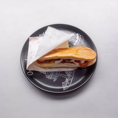 Sosisli Kaşarlı Sandviç