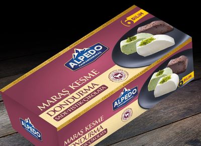 Sade & Fıstık & Çikolata Maraş Kesme Dilim (600 gr.)