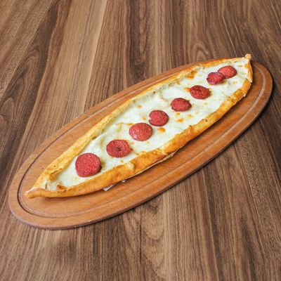 Sucuklu Kaşarlı Pide (Açık)