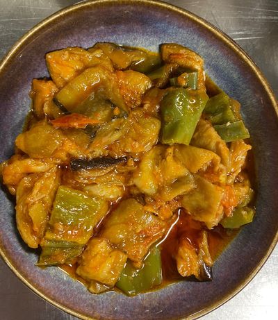 Patlıcan Soslu Şakşuka