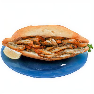 Ekmek Arası Hamsi Tava