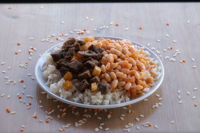 Ciğerli Kuru Fasulyeli Pilav