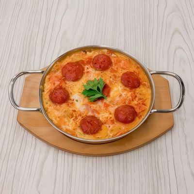Kaşarlı Sucuklu Menemen