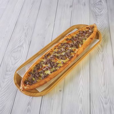Kavurmalı Kaşarlı Pide