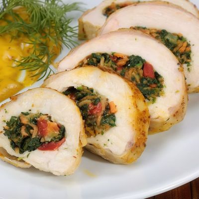 Kaşarlı Tavuk Sarma