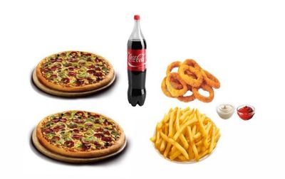 5'li Lezzet Pizza Taraftar Menüsü