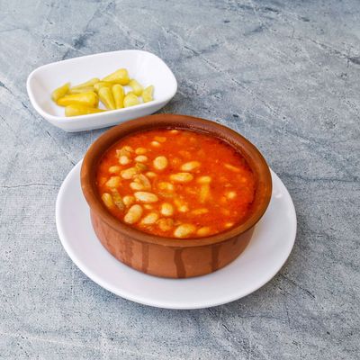 Güveçte Etli Kuru Fasulye (1 kg.)