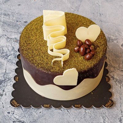 Fıstıklı Çikolatalı Pasta (4-6 Kişilik)
