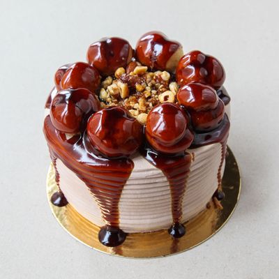 Kestaneli Çikolatalı Pasta (4-6 Kişilik)