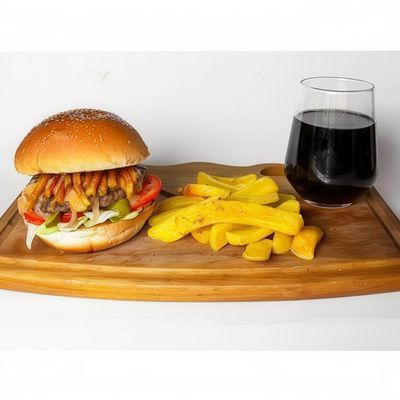 Kıtır Patatesli Burger Menü