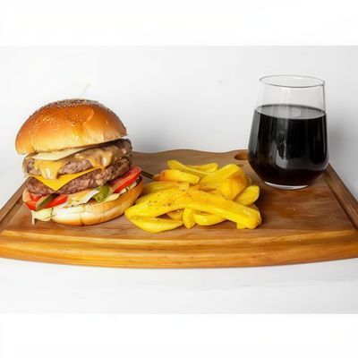 New York Burger Menü