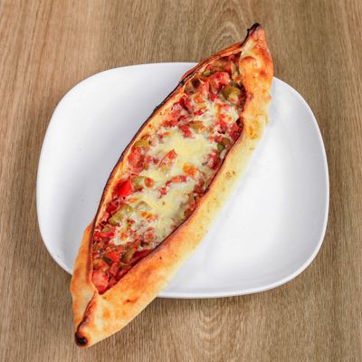 Kuşbaşılı Kaşarlı Kır Pidesi (Açık)