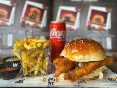 Çıtır Tavuk Burger Menü