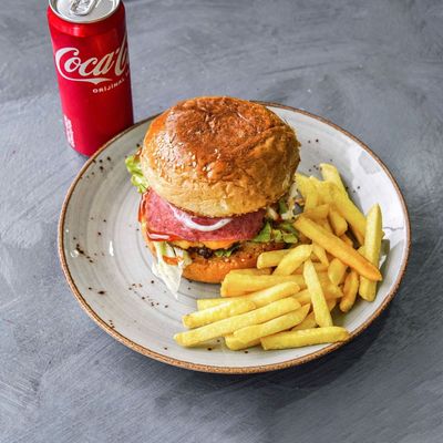 Çift Köfteli Burger Menü