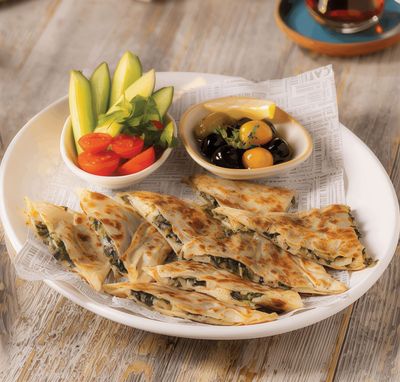 Ispanaklı Kaşarlı Gözleme