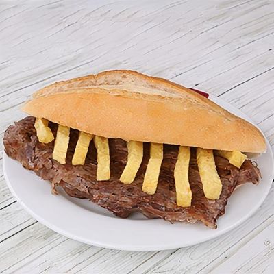 Büyük Yarım Ekmek Arası Et Döner