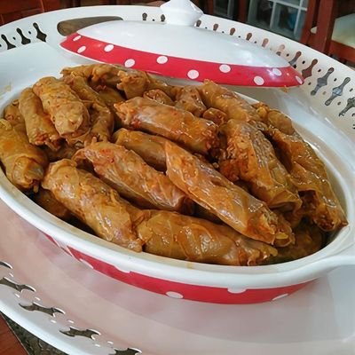 Etli Beyaz Lahana Sarma (250 gr.)