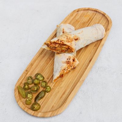 Fırında SSK Tavuk Döner Dürüm