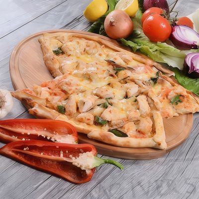 Tavuklu Pide (Açık)