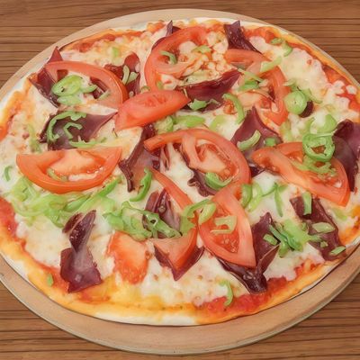 Pastırmalı Pizza (Orta)