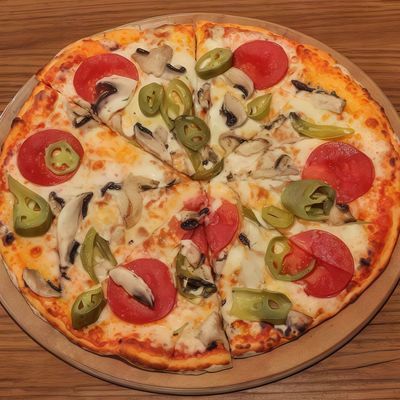 Acılı Pizza (Büyük)