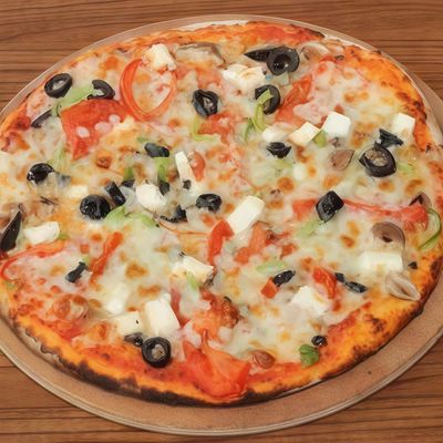 Akdeniz Pizza (Büyük)
