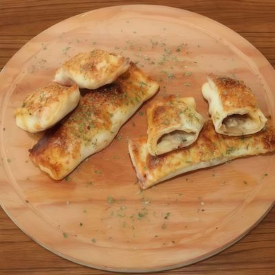 Mantarlı Rulo Börek (4 Adet)