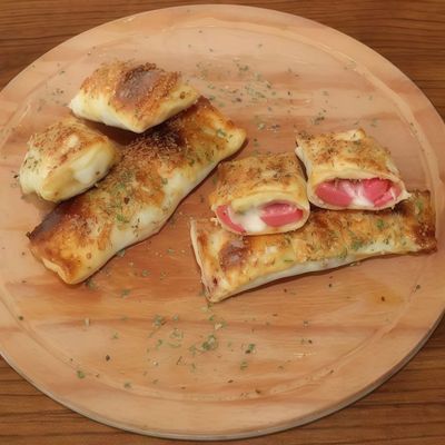 Sosisli Rulo Börek (4 Adet)