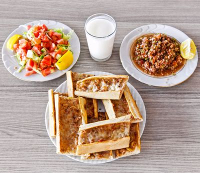 3'lü Kuşbaşılı Pide Menü