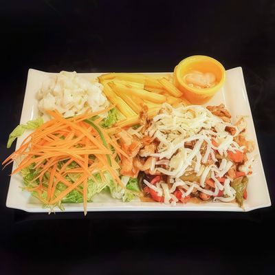 Demi-glacee Soslu Tavuk